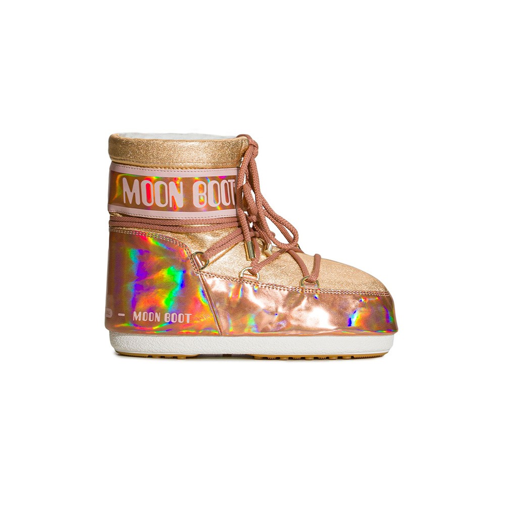Ankle Boots MOON BOOT MARS MIRROR Color Bronce ( Rose /Pink )