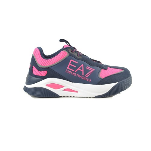 Sneakers EA7 Emporio Armani X8X067 Color Azul Marino y...
