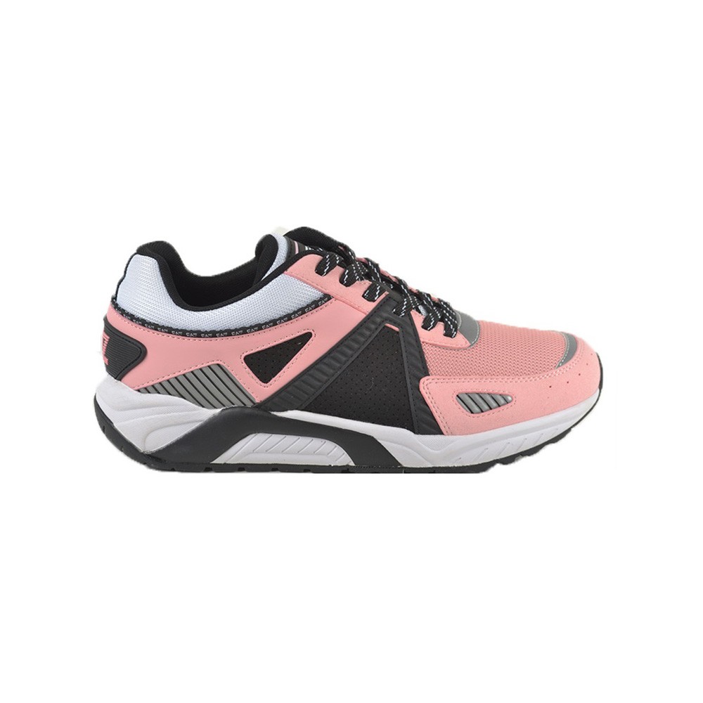 Sneakers, EA7 Emporio Armani, modelo X8X075 XK185, en color rosa y negro